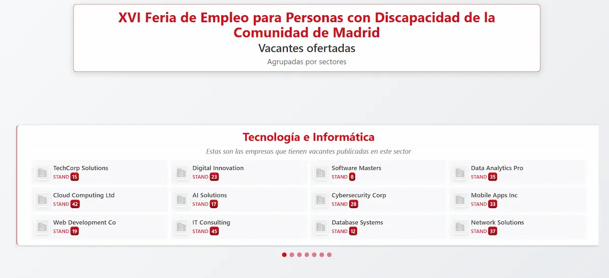 Paneis en vivo — Feria de Empleo y Discapacidad Madrid