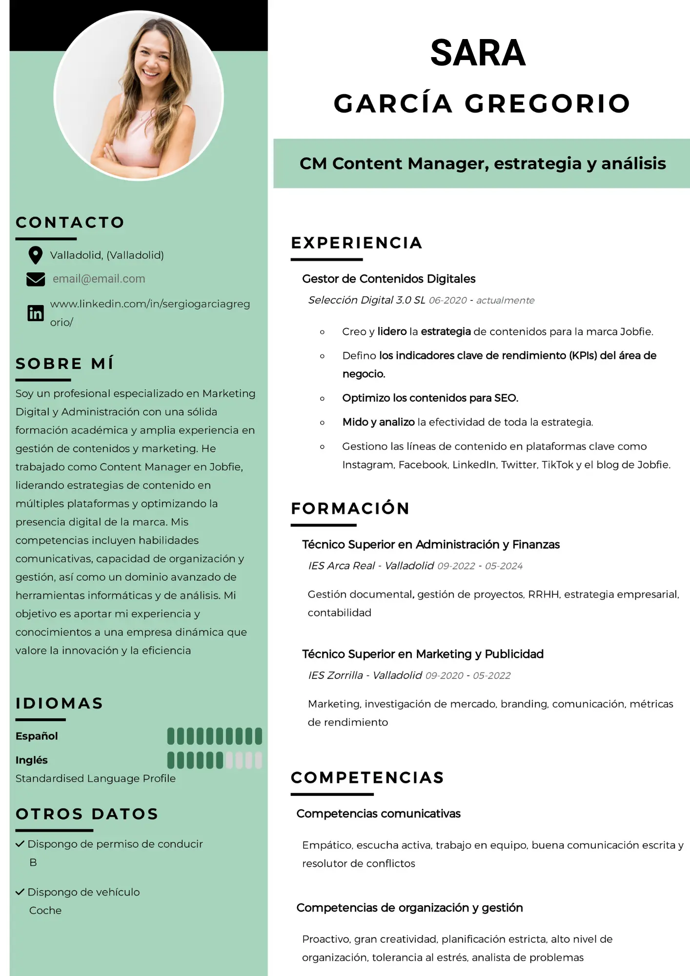 Plantilla de CV 2