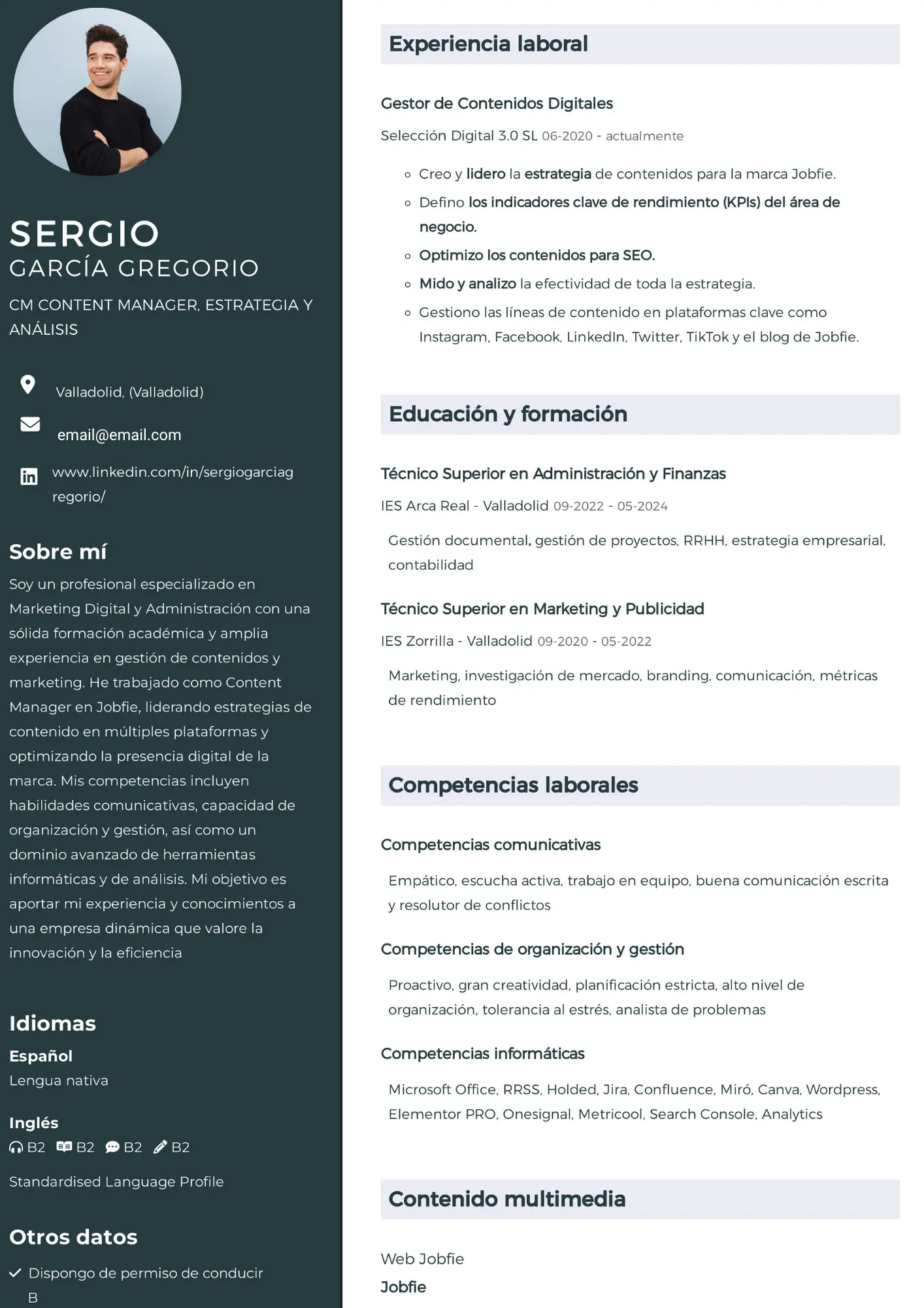 Plantilla de CV 1