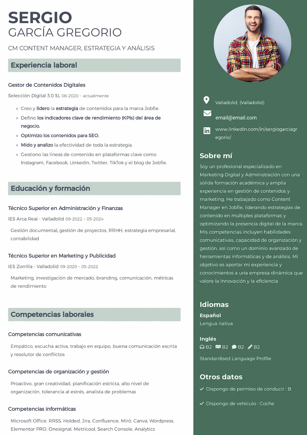 Plantilla de CV 1