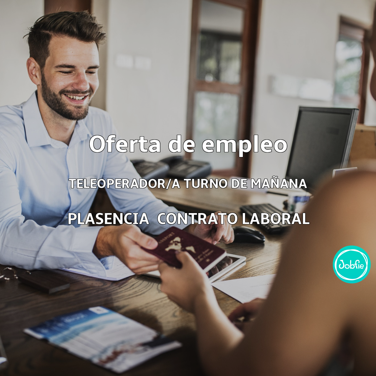 Letrista Deshacer dividendo TELEOPERADOR/A TURNO DE MAÑANA PLASENCIA CONTRATO LABORAL - Oferta de  trabajo